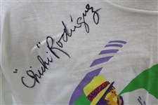 Chi-Chi Rodriguez Signed White 'Chi Chi' Size Large Golf T-Shirt - Chi-Chi Rodriguez Collection JSA ALOA