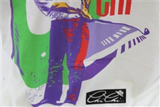 Chi-Chi Rodriguez Signed White 'Chi Chi' Size Large Golf T-Shirt - Chi-Chi Rodriguez Collection JSA ALOA