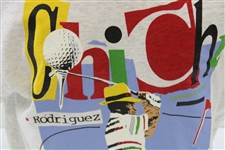 Chi-Chi Rodriguez Signed Gray 'Chi Chi' Size Large Golf T-Shirt - Chi-Chi Rodriguez Collection JSA ALOA