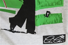 Chi-Chi Rodriguez Signed Gray 'Chi Chi' Size Large Golf T-Shirt - Chi-Chi Rodriguez Collection JSA ALOA