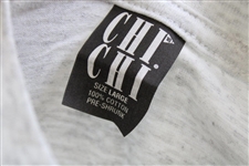 Chi-Chi Rodriguez Signed Gray 'Chi Chi' Size Large Golf T-Shirt - Chi-Chi Rodriguez Collection JSA ALOA
