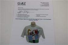 Chi-Chi Rodriguez Signed Gray 'Chi Chi' Size Large Golf T-Shirt - Chi-Chi Rodriguez Collection JSA ALOA