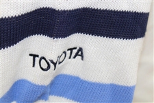 Chi-Chi Rodriguez's Personal V-Neck Long Sleeve Size XL Antigua Sweater with Toyota Sponsor