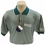 Chi-Chi Rodriguezs Personal Cobra COMOSport Size Medium Golf Shirt with Toyota Sponsor - Unused