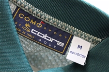 Chi-Chi Rodriguez's Personal Cobra COMOSport Size Medium Golf Shirt with Toyota Sponsor - Unused