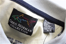 Chi-Chi Rodriguez's Personal Greg Norman Collection Size Medium Golf Shirt with Toyota Sponsor - Unused