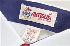 Chi-Chi Rodriguez's Personal Red, White, & Blue Antigua Size Medium Golf Shirt with Toyota Sponsor - Unused