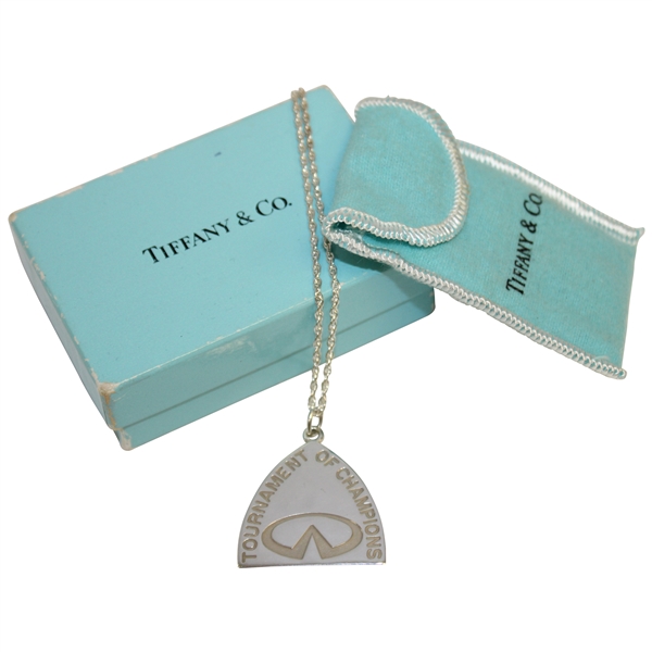 Chi-Chi Rodriguezs Personal Tiffany & Co. Infinity Tournament of Champions XLI Silver Charm in Box