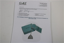 Chi-Chi Rodriguez's Personal Tiffany & Co. Infinity Tournament of Champions XLI Silver Charm in Box