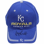 George Brett Signed Blue Kansas City Royals Hat - Chi-Chi Rodriguez Collection JSA ALOA