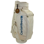 Chi-Chi Rodriguez's Personal Used FootJoy CertainTeed White Full Size Belding Golf Bag
