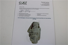 Chi-Chi Rodriguez's Personal Used FootJoy CertainTeed White Full Size Belding Golf Bag