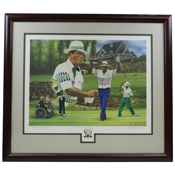 Chi-Chi Rodriguezs Personal Alan Zuniga Ltd Ed #1/150 Lithograph Artist Proof with Cert - Framed
