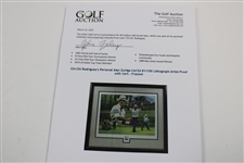 Chi-Chi Rodriguez's Personal Alan Zuniga Ltd Ed #1/150 Lithograph Artist Proof with Cert - Framed