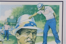 Chi-Chi Rodriguez's Signed Personal #3/55 AP Randall Lindert Print - Framed JSA ALOA