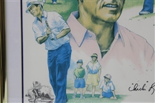 Chi-Chi Rodriguez's Signed Personal #3/55 AP Randall Lindert Print - Framed JSA ALOA