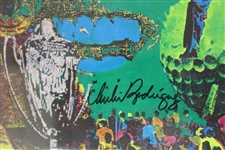 Chi-Chi Rodriguez's Signed Personal 1996 Anthony R. Whelihan Fine Art Print - Framed JSA ALOA