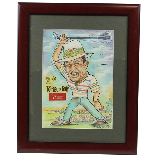 Chi-Chi Rodriguezs Personal 2ndo Torneo de Golf by Mariano Concepcion II - Framed
