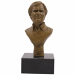 Original Jack Nicklaus Polymer Resin & Bronze The Golden Bear Bust by Sculptor Robert Fletcher with COA