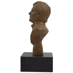 Original Jack Nicklaus Polymer Resin & Bronze 'The Golden Bear' Bust by Sculptor Robert Fletcher with COA