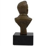 Original Arnold Palmer Polymer Resin & Bronze 'The King' Bust by Sculptor Robert Fletcher with COA