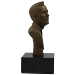 Original Arnold Palmer Polymer Resin & Bronze 'The King' Bust by Sculptor Robert Fletcher with COA