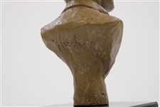 Original Arnold Palmer Polymer Resin & Bronze 'The King' Bust by Sculptor Robert Fletcher with COA