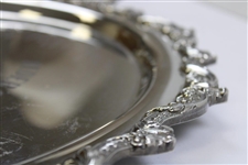 Captain Hal Sutton's 2004 Ryder Cup at Oakland Hills Wallace Silver Tray with Both Teams Engraved