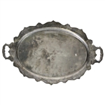 Captain Hal Sutton's 2004 Ryder Cup at Oakland Hills Wallace Silver Tray with Both Teams Engraved