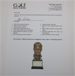 Hal Sutton's 1980 All-American Collegiate Team John F. Kennedy Trophy Award