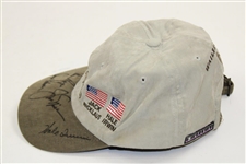 Big 3' Palmer, Nicklaus, & Player Plus Hale Irwin Signed Senior Skins Game Hat JSA ALOA