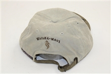 Big 3' Palmer, Nicklaus, & Player Plus Hale Irwin Signed Senior Skins Game Hat JSA ALOA