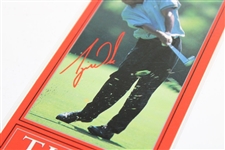 Rare Tiger Woods Cards As Seen In Beckett - Nike Ltd Ed First Tiger Woods Victory Scorecard - Issued to Campers Circa 1996