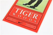 Rare Tiger Woods Cards As Seen In Beckett - Nike Ltd Ed First Tiger Woods Victory Scorecard - Issued to Campers Circa 1996