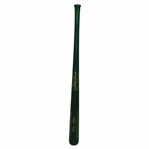 Charles Coody Personal 1971 Masters Champ Louisville Slugger green Mini-Bat