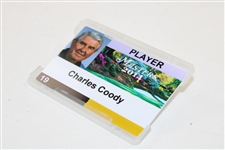 Charles Coody's 2014 Masters Tournament Player Badge/ID #19