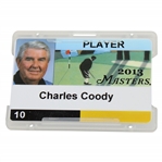 Charles Coodys 2013 Masters Tournament Player Badge/ID #10