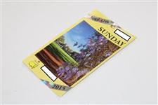 2015 Masters Tournament Final Round Sunday Ticket - Jordan Spieth Win