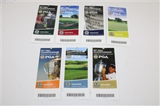2009 PGA Championship Full Monday-Sunday Ticket Set
