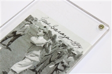 Gene Sarazen Signed Fax Pax Golf Card No. 32 with '1994' JSA ALOA