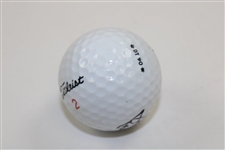David Duval Singed Titleist Shell Houston Open Logo Golf Ball JSA ALOA