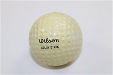 Billy Casper Signed Wilson Billy Casper Imperial 500 Model Golf Ball JSA ALOA