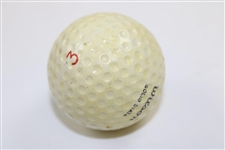 Billy Casper Signed Wilson Billy Casper Imperial 500 Model Golf Ball JSA ALOA