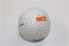 Hubert Green Signed Titleist PGA Tour MCI Logo Golf Ball JSA ALOA