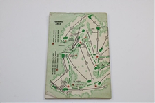 1958 Masters Tournament Spectator Guide - Arnold's First Green Jacket