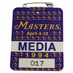 1994 Masters Tournament Media Badge #017