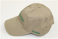 Masters Tournament Khaki 'Scoring' Caddy Hat
