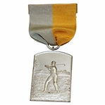1939 Pennsylvania Public Golfers Assoc. Team Championship Runner-Up Medal With Ribbon