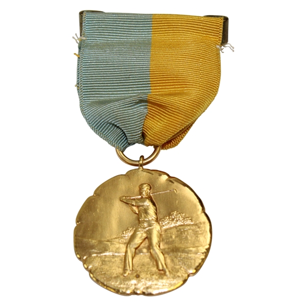 Pennsylvania Public Golf Assoc. 3Rd Place N.P.L.G. Medal With Ribbon