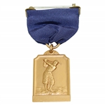 1936 Pennsylvania Public Golf Assoc. Team Championship First Place Medal With Ribbon